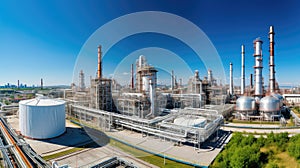 production petrochemical chemical plant