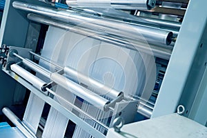 Production of plastic packaging film