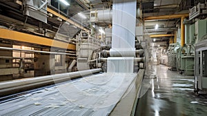production process paper mill