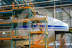 The production and repair of the largest transport aircraft AN-124.