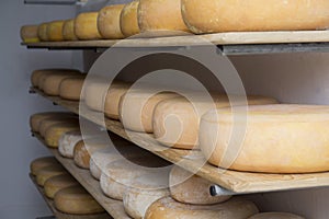 Production of smoked cheese