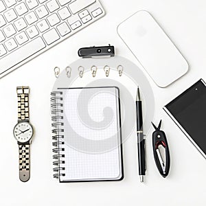 Productive isolated on white background