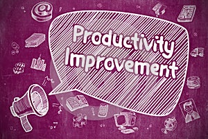 Productivity Improvement - Business Concept.
