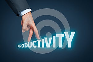 Productivity increase