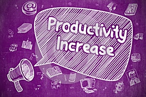 Productivity Increase - Business Concept.