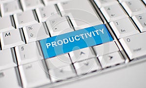 Productivity key on laptop keyboard