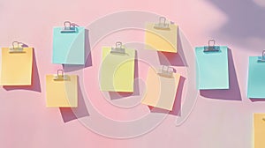 productivity loading task list in pastel style