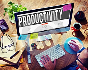 Productivity Production Capacity Efficiency Concept