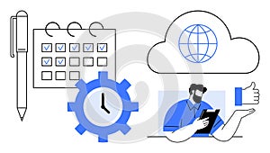 Productivity Tools and Cloud-Based Collaboration with Time Management and Task Planning