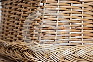 Products from a rod. wickerwork is a traditional folk craft