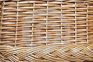 Products from a rod. wickerwork is a traditional folk craft