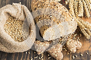 Products from wholegrain wheat