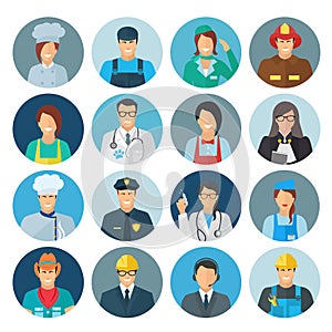 Profession Avatar Flat Icon