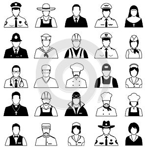 Profession people uniform, photo