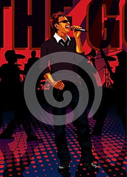 Profession set: band singer