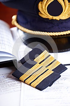 Professional airline pilot equipment