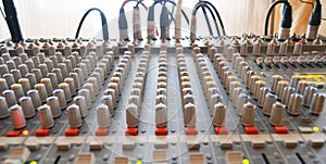 Professional audio mixer