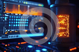 Studio Microphone and DAW