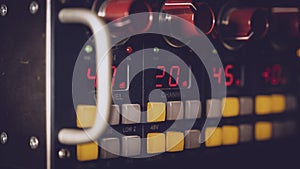 Professional preamp in studio