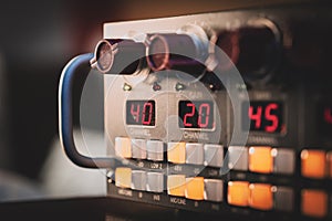 Professional preamp in studio