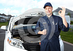 Professional auto mechanic.