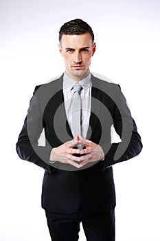 Professional businessman standing