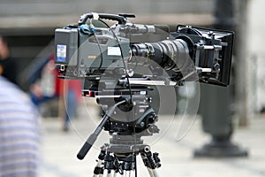 Professional camera photo