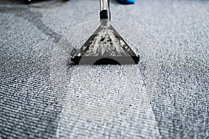 Professional Carpet Cleaning Service. Vacuum Cleaner