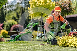 Professional Caucasian Gardener