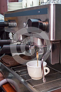 Professional coffee machine