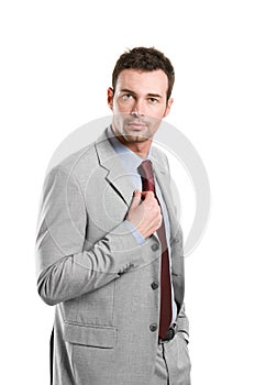 Professional confident businessman