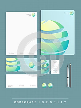 Professional corporate identity kit for business.