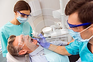 Professional dentist office