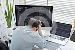 Professional development programmers are stress over failed jobs