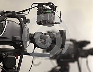 Professional digital video camera.