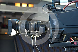 Professional digital video camera. accessories for 4k video cameras.