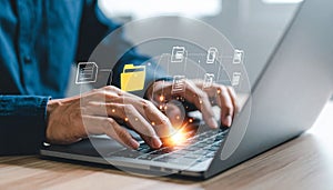 Digital document management system concept