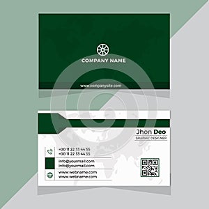 Professional elegant Corporate business card design template