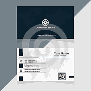 Professional elegant Modern business card design template