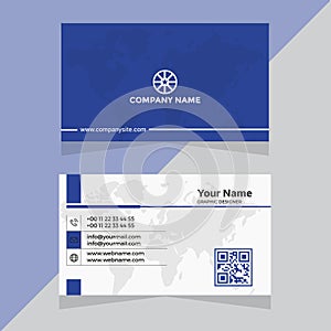 Professional elegant Modern business card design template