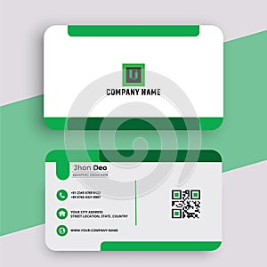 Professional elegent creative business card design template