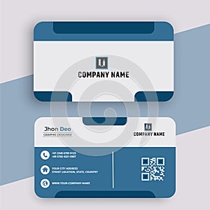 Professional elegent creative business card design template