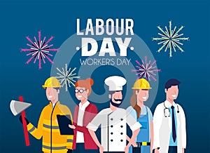 Professional employers to labour day holiday