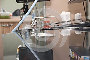 Professional EVO ENT Workstation. Medical equipment. photo