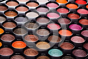 Professional eye shadows palette