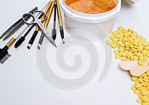 For professional eyebrow shaping