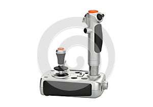 Professional flight simulator joystick and throttle control for immersive gaming experiences