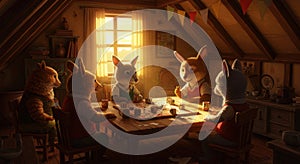 Professional Gathering In Large Room