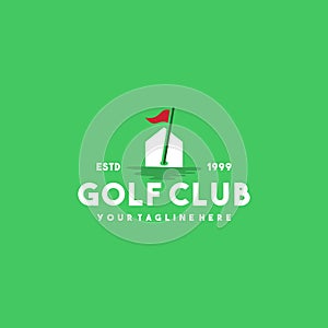 Professional golf club logo design