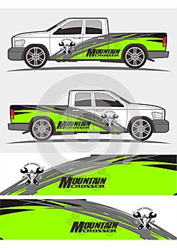 Truck and vehicle stickers Graphics Kits design photo